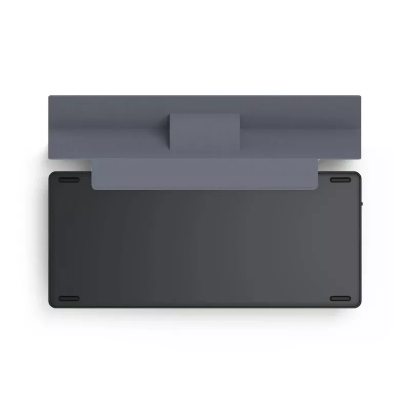 Hama Travel 600 QWERTZ Alemán Bluetooth Negro, Gris oscuro