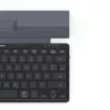 Hama Travel 600 QWERTZ Alemán Bluetooth Negro, Gris oscuro