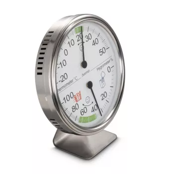 Hama Tahiti sensor de temperatura y humedad interior termómetro ambiental mecánico