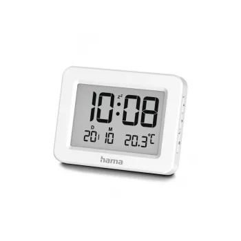 Hama 00222205 despertador despertador digital Blanco