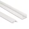 Hama 00221017 organizador de cables canaleta universal blanco 4 uds.