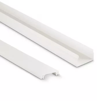 Hama 00221017 organizador de cables canaleta universal blanco 4 uds.