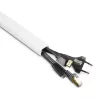 Hama 00221017 organizador de cables canaleta universal blanco 4 uds.