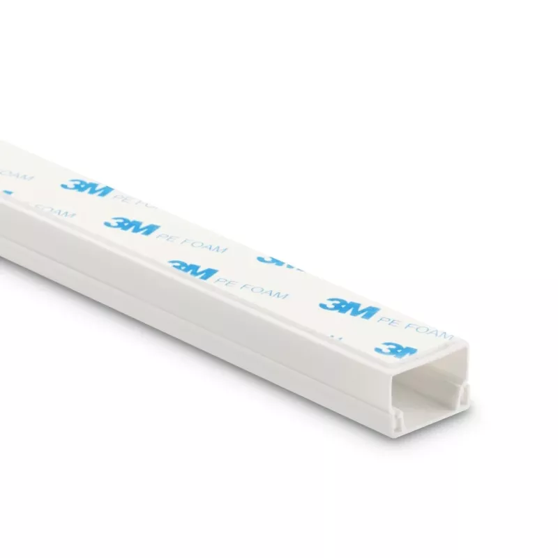 Hama 00221017 organizador de cables canaleta universal blanco 4 uds.