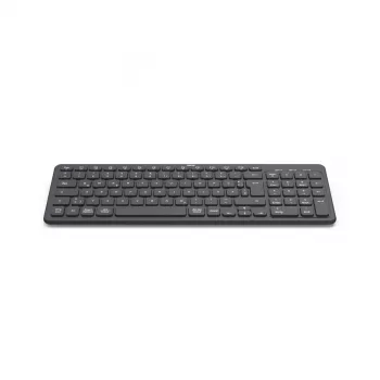 Hama WK-300 teclado Home/Office RF Wireless + Bluetooth QWERTZ negro