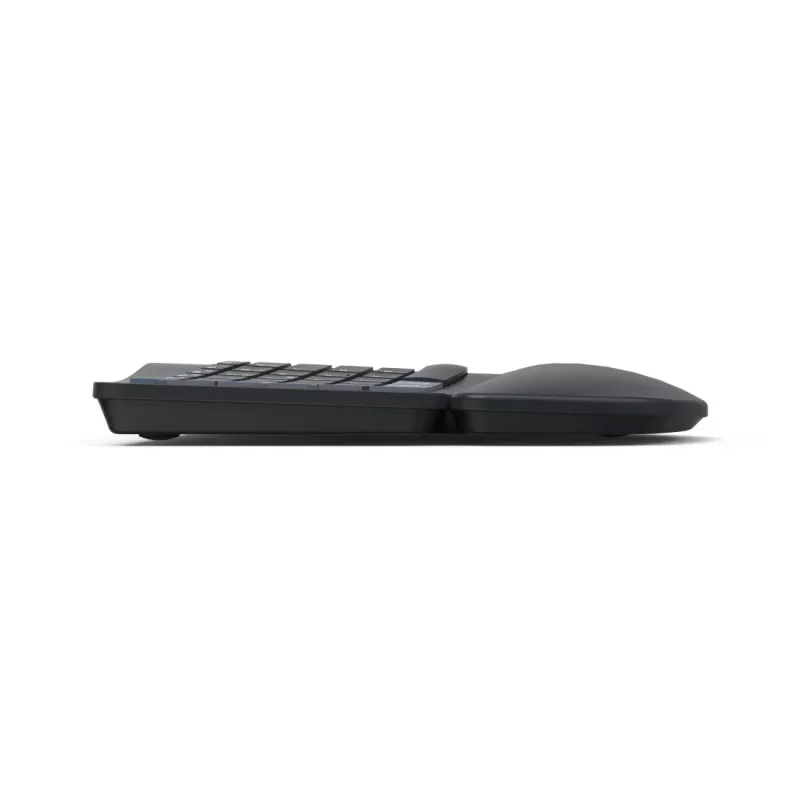 Hama WK-900 Ergo teclado inalámbrico multidispositivo dividido, LED, QWERTZ, negro