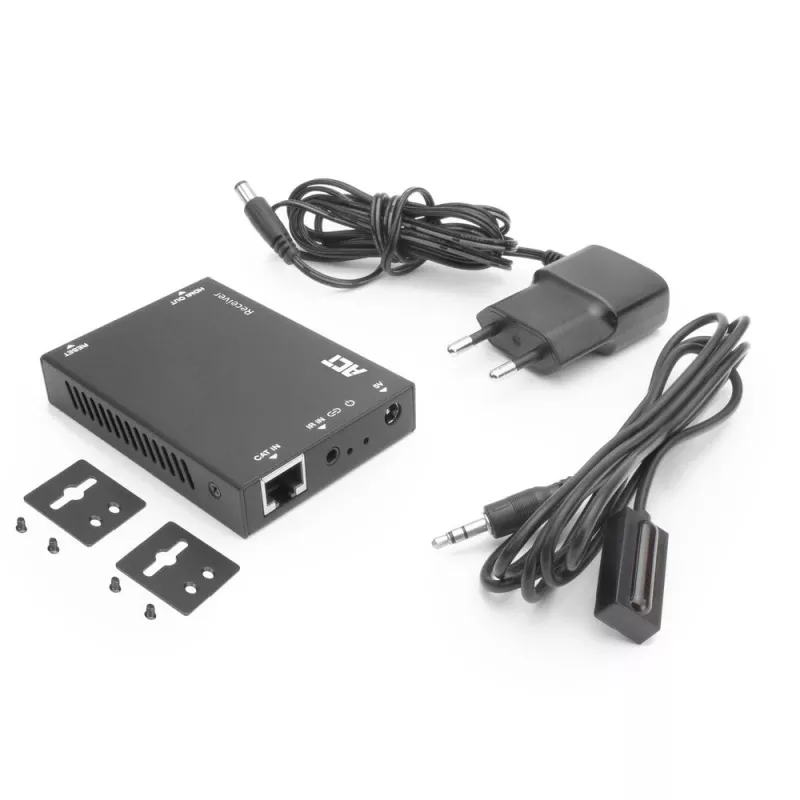 Receptor ACT AC7853 HDMI sobre CATx — receptor de señal HDMI sobre Ethernet hasta 150 m