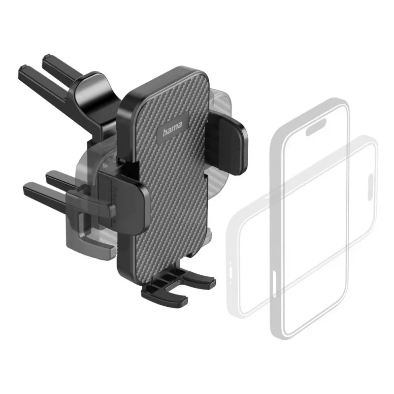 Hama 00201974 Soporte pasivo para teléfono móvil/smartphone Negro