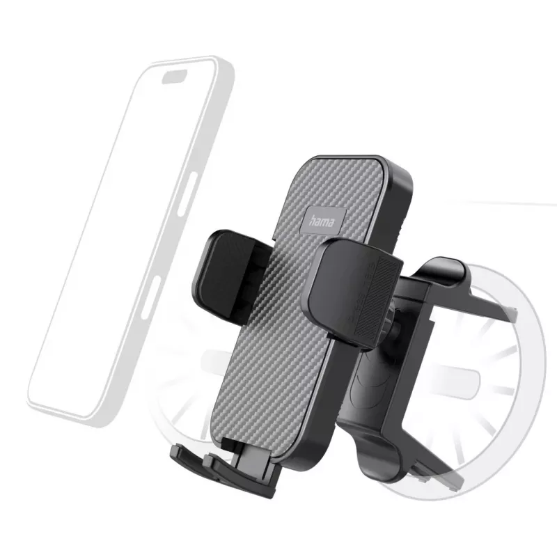 Hama 00201974 Soporte pasivo para teléfono móvil/smartphone Negro