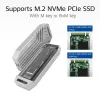 ACT Carcasa SSD USB 40 Gbit/s M.2 2280 NVMe / PCIe, sin herramientas