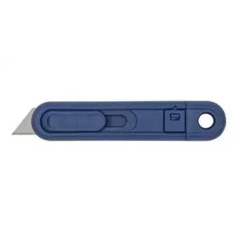 Cúter Wedo 76 9811 Azul hoja troceable 44 mm ancho 135 mm largo