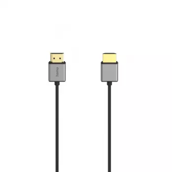 Hama 00205449 Cable HDMI 1,5 m HDMI Type-A (estándar) Negro, Gris