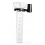 Hama 00185863 Pluviómetro 3.5 cm negro, transparente