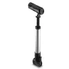Hama 00178153 Bomba de aire manual negra, plateada