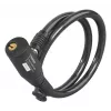 Hama 00178137 Candado para bicicleta negro 650 mm candado de cable