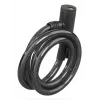 Hama 00178136 Candado para bicicleta negro 1200 mm candado de cable
