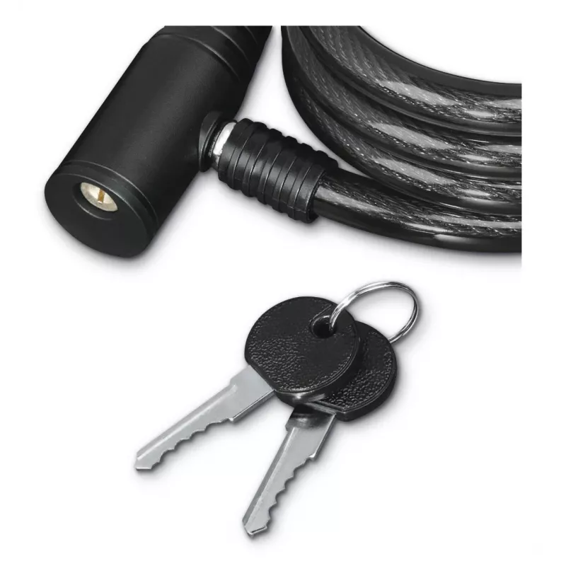 Hama 00178136 Candado para bicicleta negro 1200 mm candado de cable