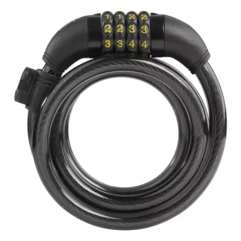 Hama 00178135 Candado para bicicleta negro 1200 mm candado de cable