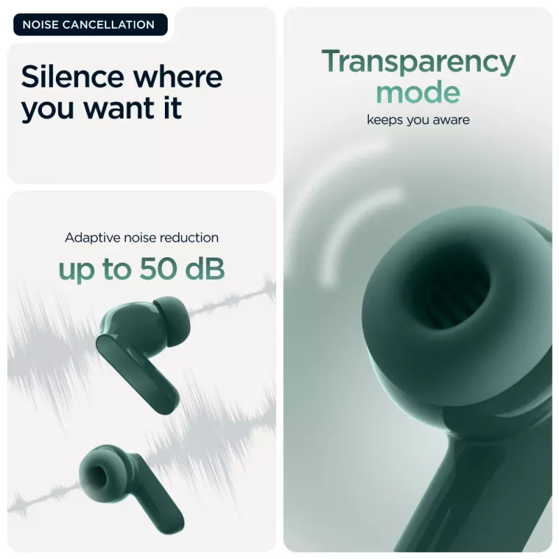 Motorola Moto Buds Bass auricular True Wireless Stereo (TWS) in-ear llamadas/música Bluetooth verde