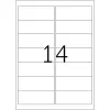 Etiquetas de dirección Premium HERMA 5076 A4 99,1x38,1 mm