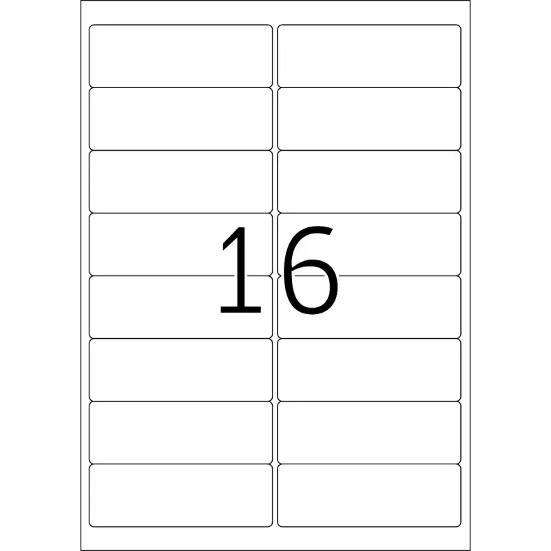 Etiquetas de dirección Premium HERMA A4 99,1x33,8 mm 400 uds.