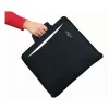 WEDO personal organizer 58 601 — carpeta de documentos de plástico y poliéster para A4 con compartimento para tarjetas de visita, negro