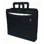 WEDO personal organizer 58 601 — carpeta de documentos de plástico y poliéster para A4 con compartimento para tarjetas de visita, negro
