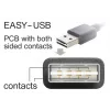 Cable USB DeLOCK 5m USB 2.0 A - Mini-USB m/m 83381 negro