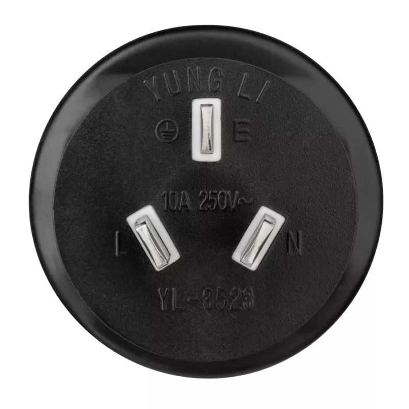 Adaptador de viaje Hama 00108882 tipo F a tipo I (AU) negro