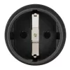 Adaptador de viaje Hama 00108882 tipo F a tipo I (AU) negro