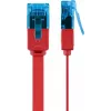 Cable patch Wentronic CAT6a U/UTP 3 m, conector RJ-45 macho/macho, oro, U/UTP (96333)