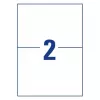 Hojas de etiquetas Avery Zweckform modelo 6176 — hojas imprimibles 210 × 148 mm, formato de paquete