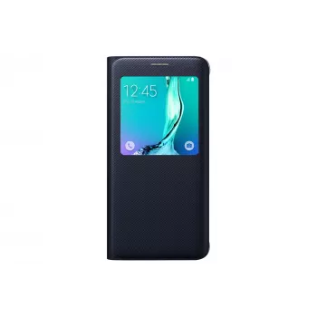 Funda para móvil Samsung EF-CG928 tipo flip negra, azul