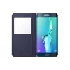 Funda para móvil Samsung EF-CG928 tipo flip negra, azul