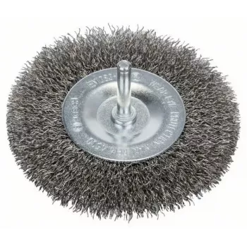 Cepillo de alambre circular Bosch 2 608 622 124 10 cm diámetro de vástago 6 mm