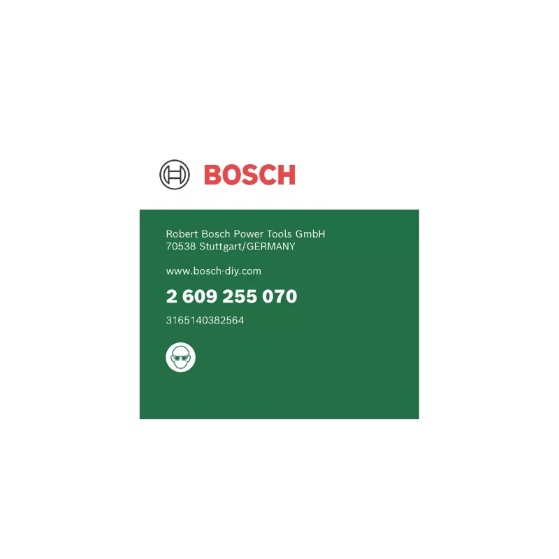 Broca Bosch 2609255070 4,5 mm de diámetro 80 mm de longitud