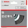 Cepillo de lijar Bosch Clean for Metal Tapered Brushes Crimped Wire