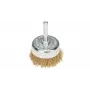 Cepillo de vaso con alambre rizado, latonado, Bosch 2608622008, diámetro 5 cm