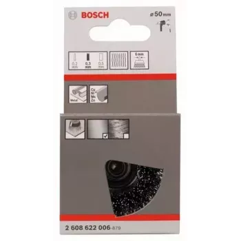 Cepillo de vaso Bosch 2 608 622 006 diámetro 5 cm grosor de alambre 0,3 mm
