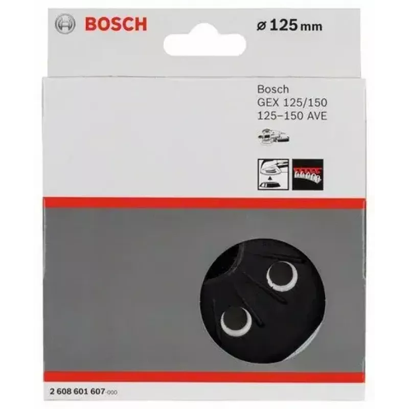 Bosch 2608601607 almohadilla de lijado manual, 1 ud.
