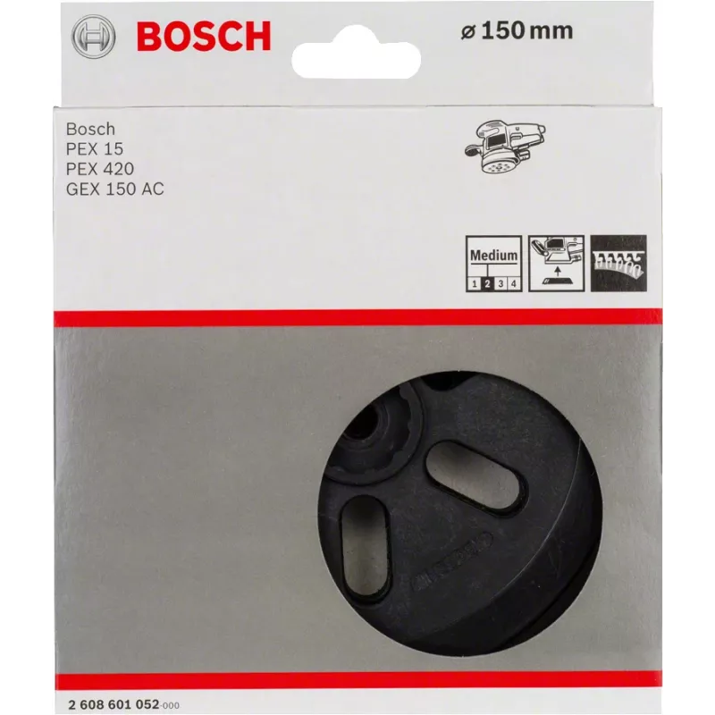 Bosch 2 608 601 052 accesorio de lijado 1 unidad plato de lijado