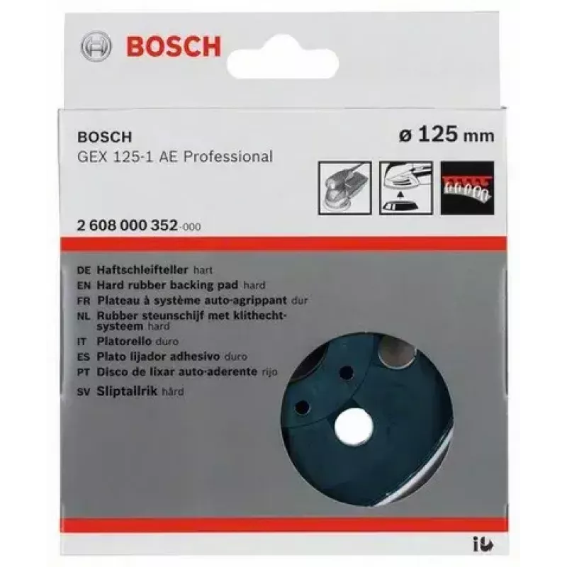 Plato de lijado Bosch 2 608 000 352 1 unidad
