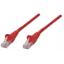 Intellinet 739016 cable de conexión de red, Cat5e, 1,5 m, SFTP, RJ45, con capuchón, sin enganches, rojo