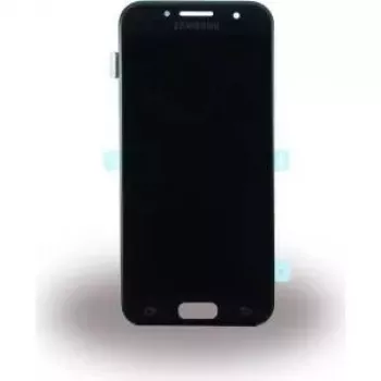 Unidad de pantalla para Samsung Galaxy A3 2017 OEM GH97-19732A — pantalla de recambio negra