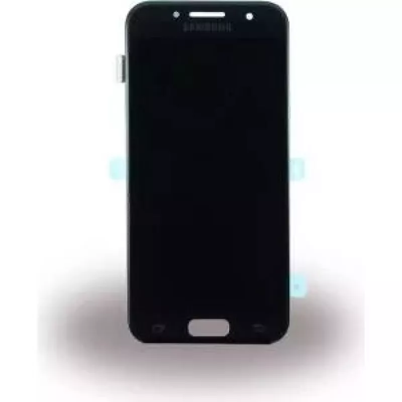 Unidad de pantalla para Samsung Galaxy A3 2017 OEM GH97-19732A — pantalla de recambio negra