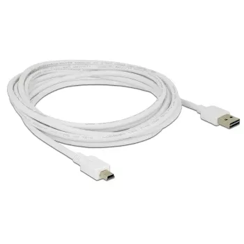 Cable USB DeLOCK 3 m USB2.0-A/USB2.0 Mini-B 85161