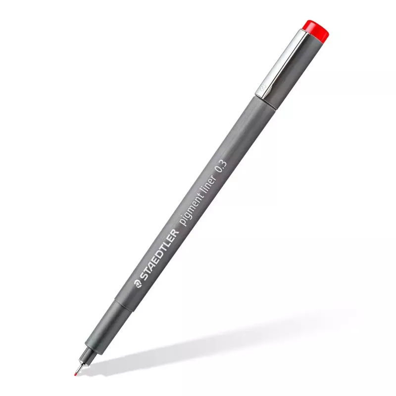 Rotulador de punta fina Staedtler Pigment Liner 30803-SSB6 Azul Marrón Verde Naranja Rojo Violeta