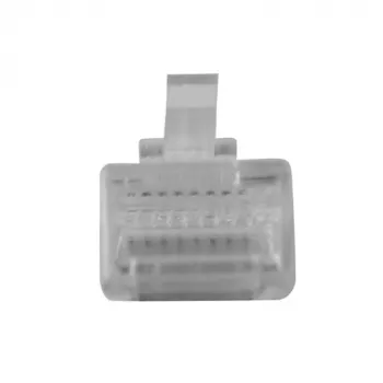 Conector modular ACT RJ45 (8P/8C) para cable plano