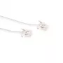 Cable telefónico plano ACT blanco de 3 metros con conectores RJ11