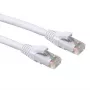 ACT Blanco 1,00 metros cable de red U/UTP CAT6A sin protección de pestaña con conectores RJ45
